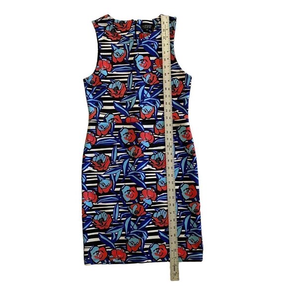 TOPSHOP | Flower Slice Sleeveless Dress | Size: 6 - Picture 6 of 6